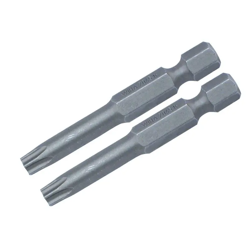Wiha Torx Align Power Bit T6 x 50mm Pack of 2 Bits
