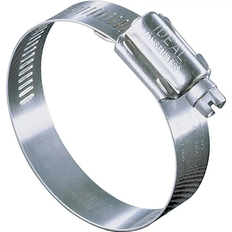 IDEAL-TRIDON Hy-Gear 68-0 Series 6828053 Interlocked Worm Gear Hose Clamp, Stainless Steel