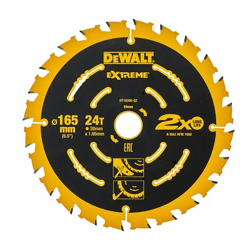 Circular Saw Blade - Corded | 165 x 200 mm - 24 T