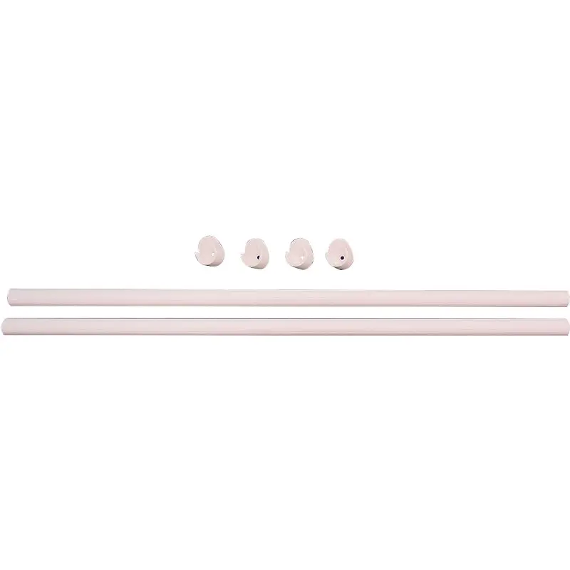 Easy Track RR1036 Wardrobe Rod, 1 in Dia, 35 in L, Steel