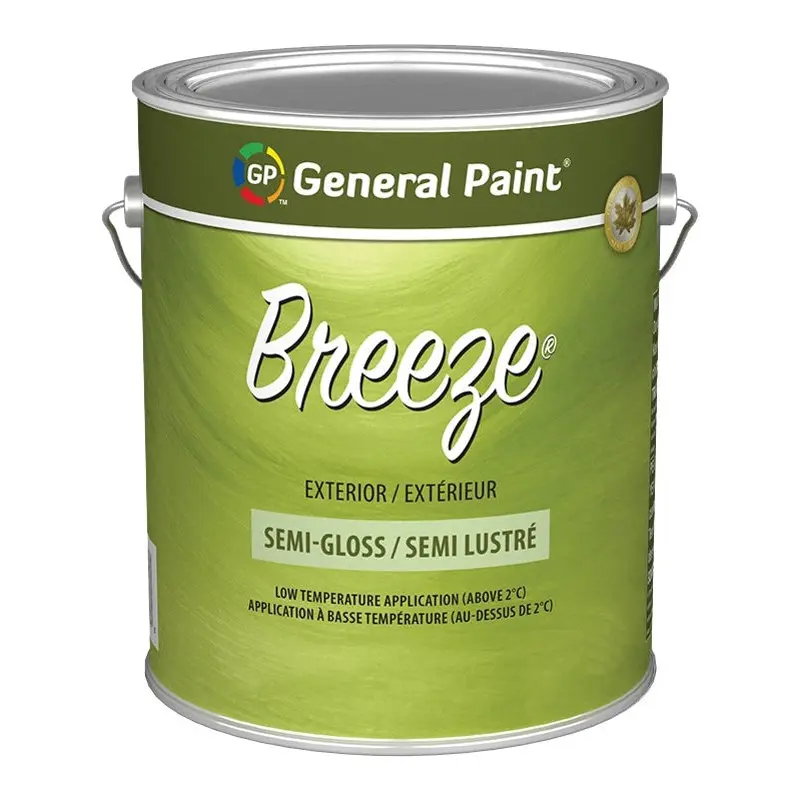 General Paint Breeze 71-052-16 Exterior Paint, Semi-Gloss, Accent Base, 1 gal