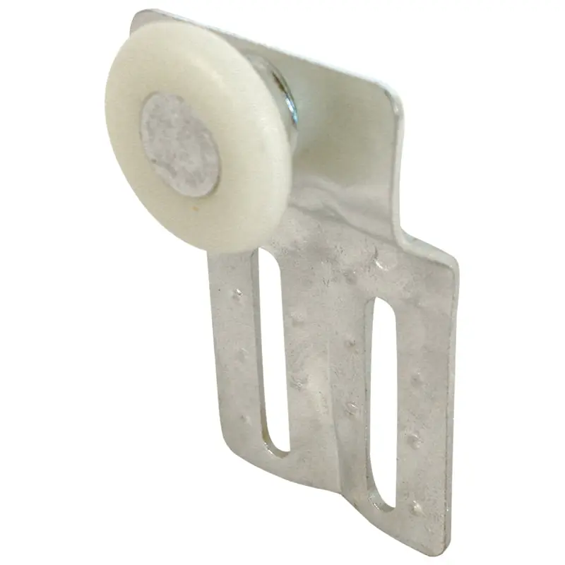 Prime-Line N 6830 Door Roller, 15/16 in Dia Roller, 1/4 in W Roller, Steel, 2-Roller