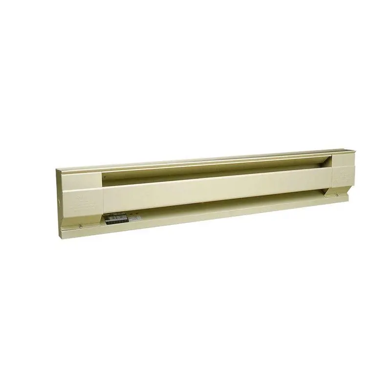 60 in. 1,250-Watt 240-Volt Electric Baseboard Heater in Almond10 / each