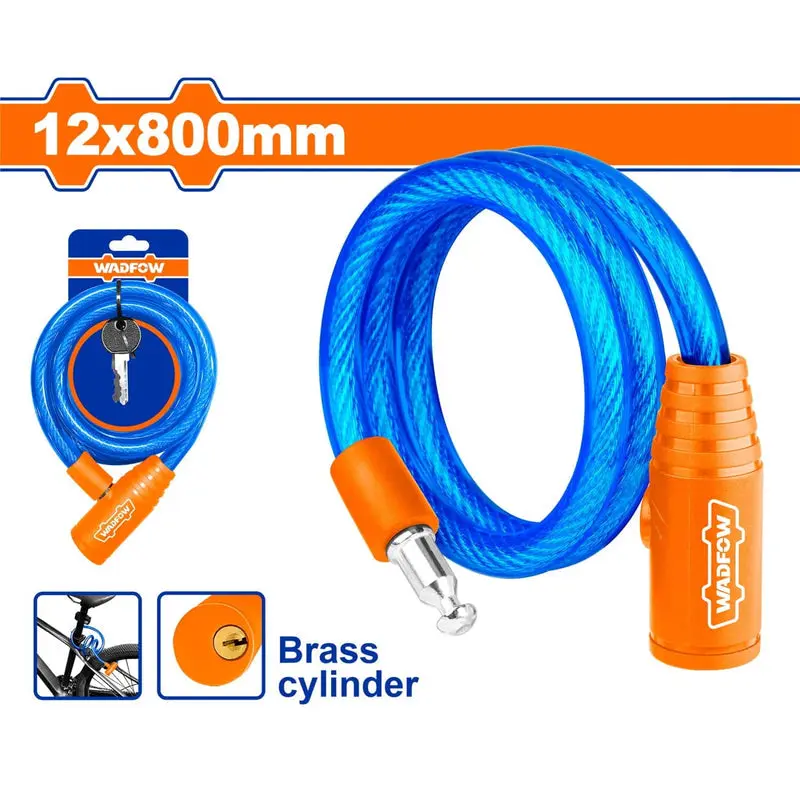 Bike Security Chain 12x800mm PVC