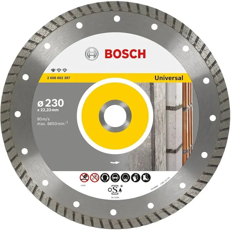 Diamond Cutting Disc -Standard for Universal Turbo  | 230x22.23mm
