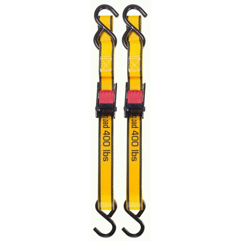 10 ft. x 1 in. Cambuckle Tie-Down Straps 400 lbs. (2-Pack)