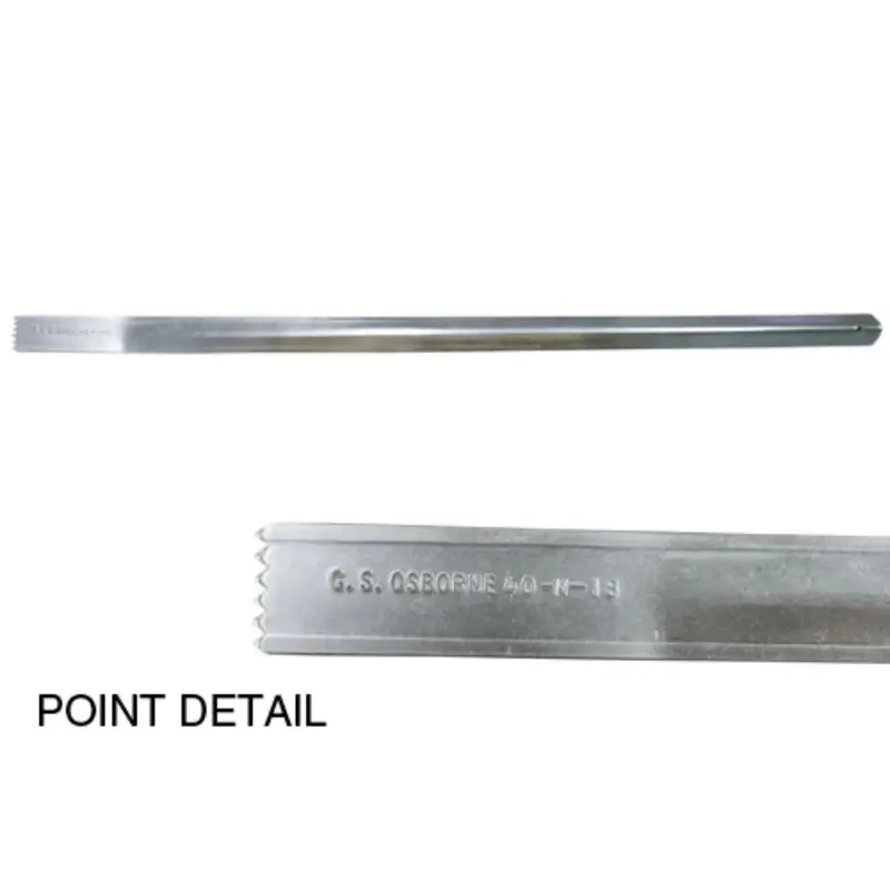 C.S. Osborne Mount Pressed Steel 18" Stuffing Iron