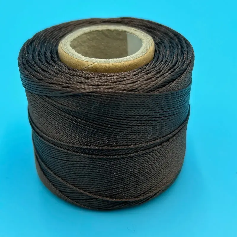 Conso #18 Bonded Nylon Heavy Hand Sewing Thread - 756 Brown