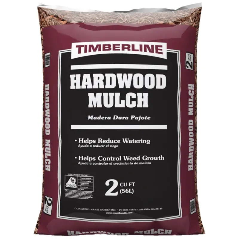 TIMBERLINE 52055476 Hardwood Mulch, 2 cu-ft Bag