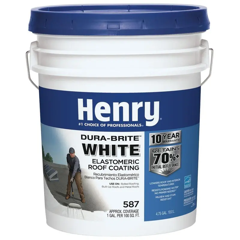4.75 Gal. Acrylic Reflective Elastomeric Roof Coating58 / 4.75