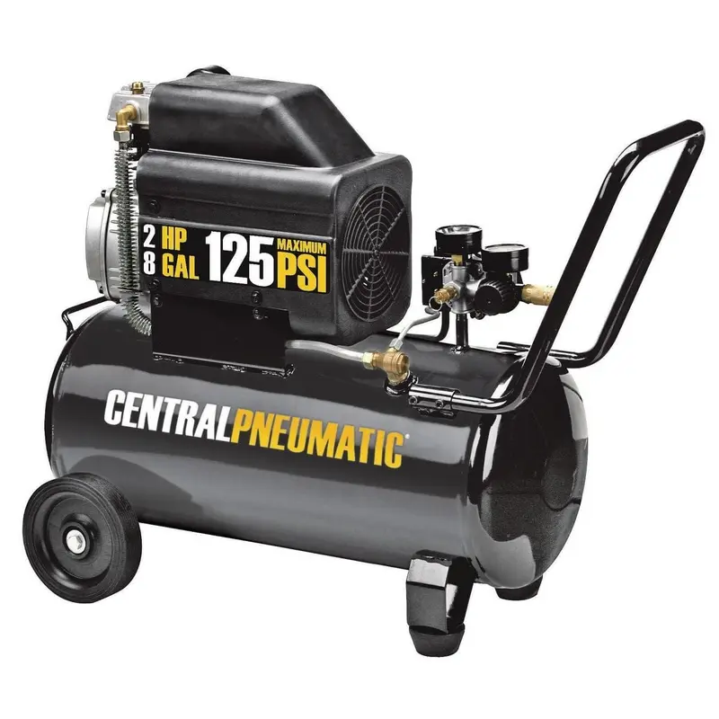 8 gallon 2 HP 125 PSI Oil Lube Air Compressor