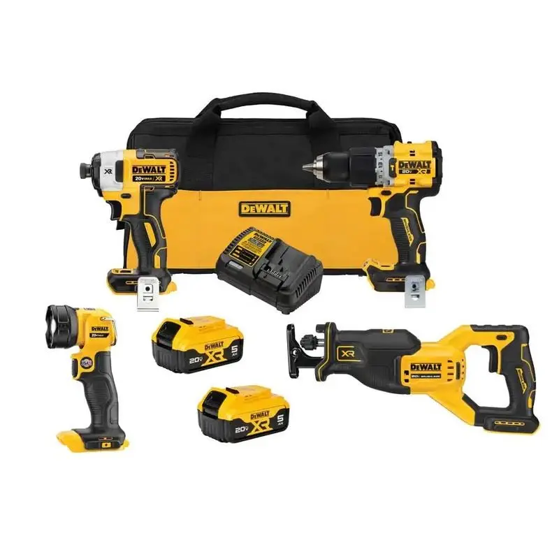 DEWALT DCK449P2 20V 4 -Tool Combo Kit