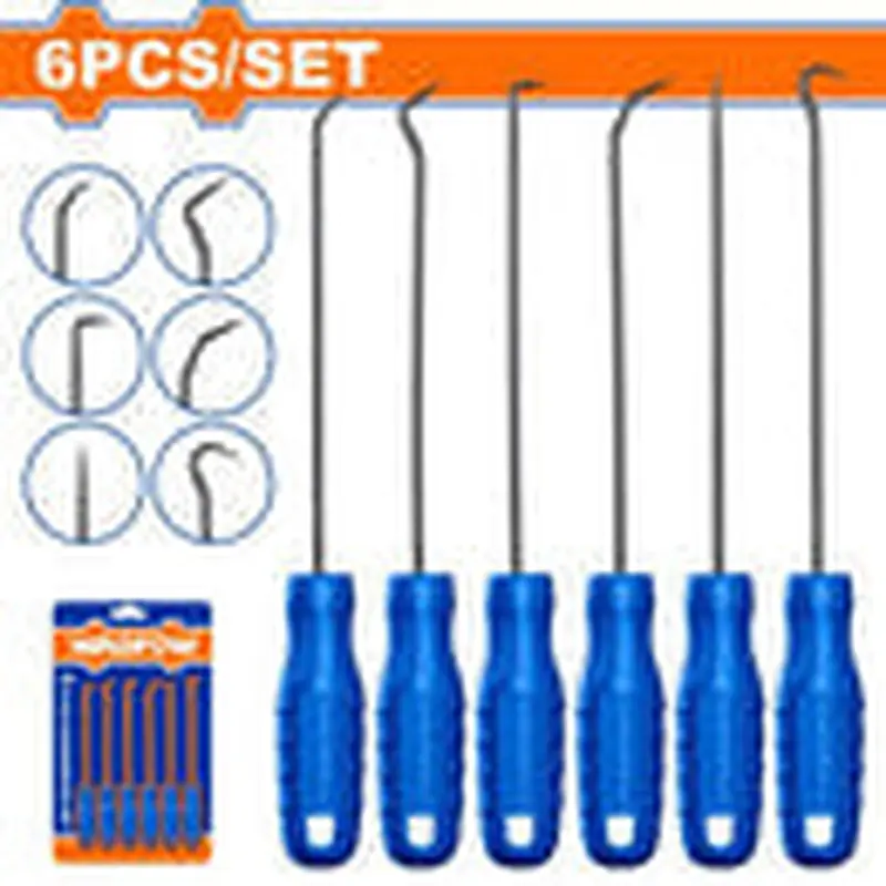 WADFOW 6Pcs Pick and Hook Set 150mm
