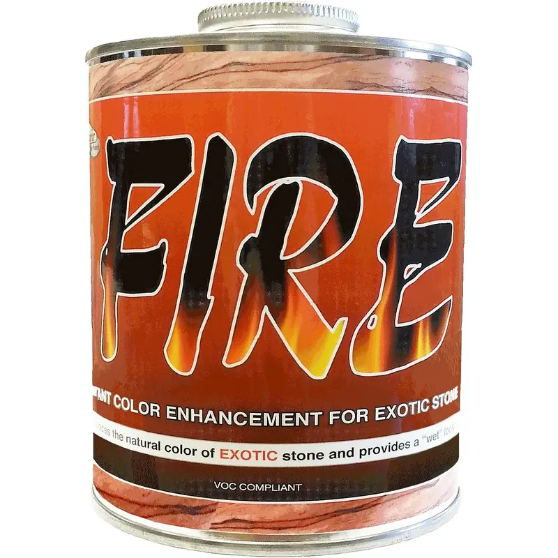 Superior FIRE Instant Color Enhancement For EXOTIC Natural Stone