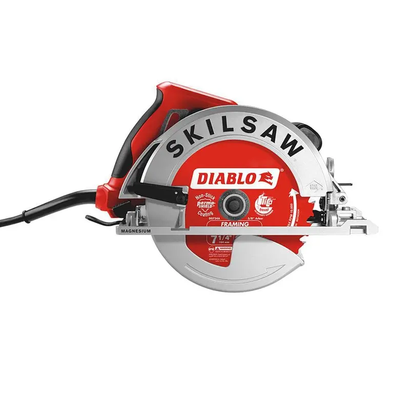 15 Amp Corded Electric 7-1/4 in. Magnesium SIDEWINDER Circular Saw with 24-Tooth Diablo Carbide Blade