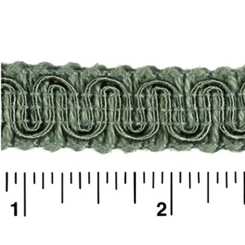 Rayon Scroll Gimp - L49 Sage 36 Yards