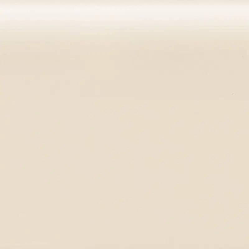 American Olean Bright Gloss Almond Ceramic Bullnose Tile (4-in x 4-in)Salt and Pepper Gloss