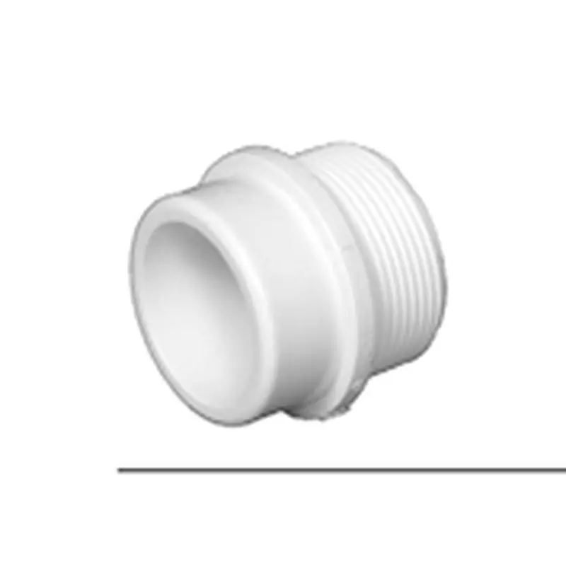 Charlotte Pipe 1-1/2 In. Spg x 1-1/2 In. Mip Schedule 40 Dwv Pvc Adapter (PVC001110800HA)