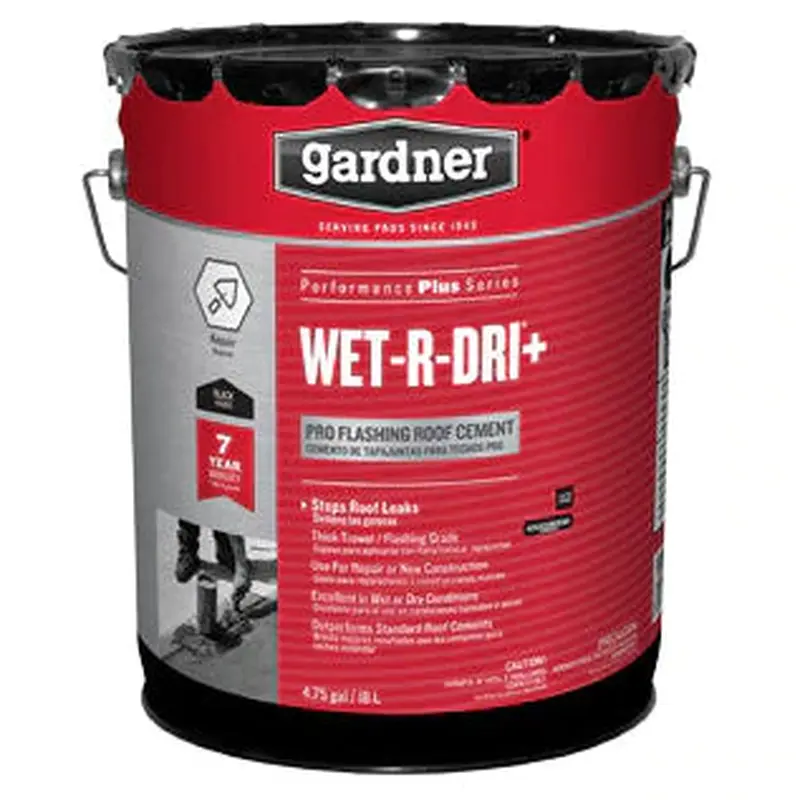 Gardner WET-R-DRI  Pro Flashing Roof Cement 29 Oz29 Oz