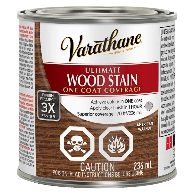 Varathane 302976 Stain, American Walnut, Liquid, Can