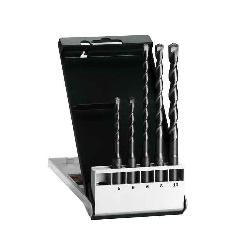 Set Of Twist Drills SDS Plus-1 5/6x110mm, 6/8/10x160mm 5pcs  | 2609255541