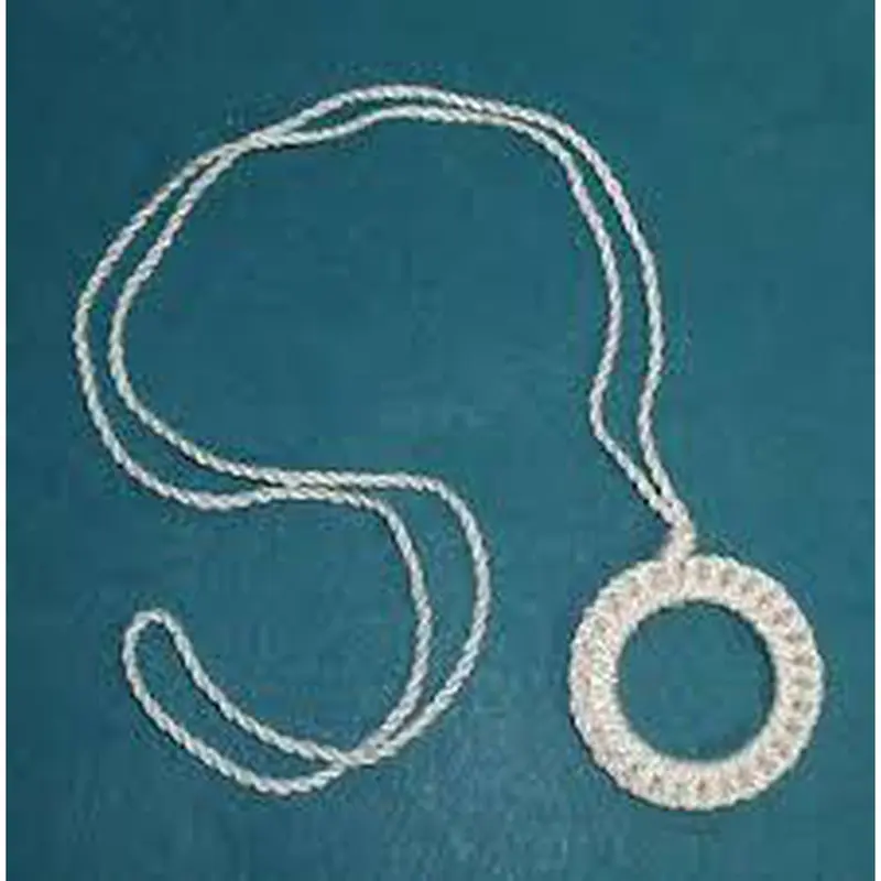 Rayon Ring Pull (Each) White