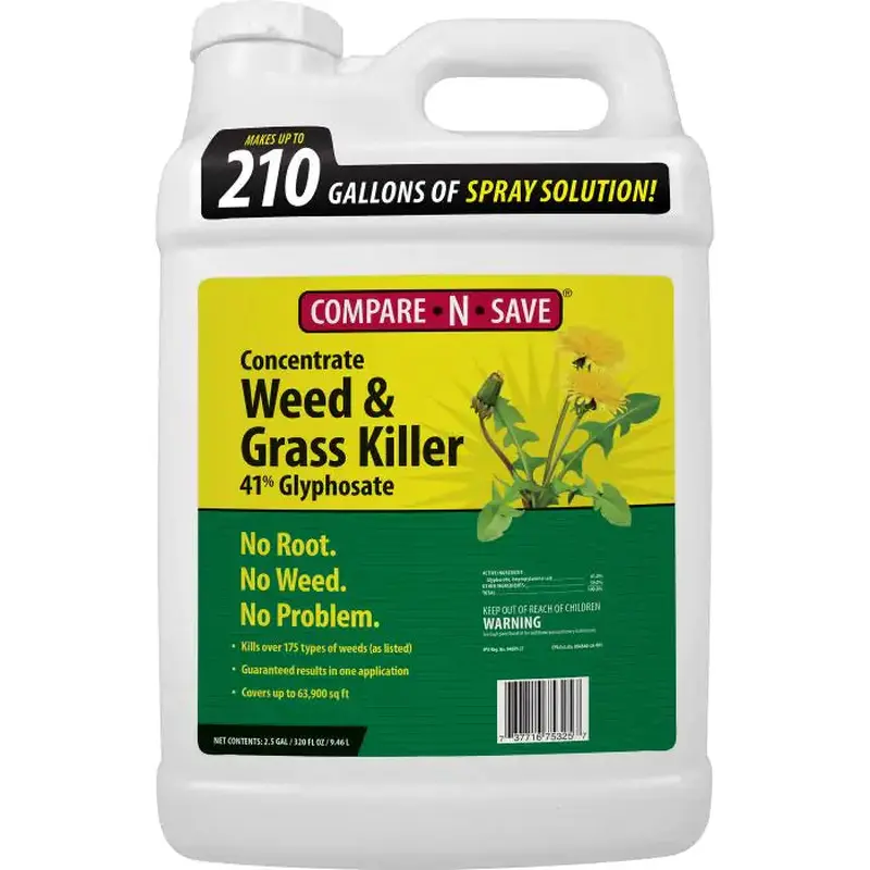 Ragan & Massey Compare-N-Save Concentrate Grass and Weed Killer 41% Glyphosate32 Oz