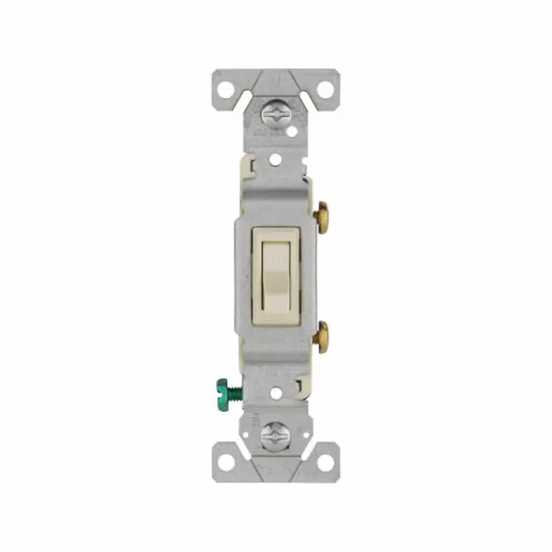 Eaton Cooper Wiring Toggle Switch 15A, 120V AlmondAlmond / 120V