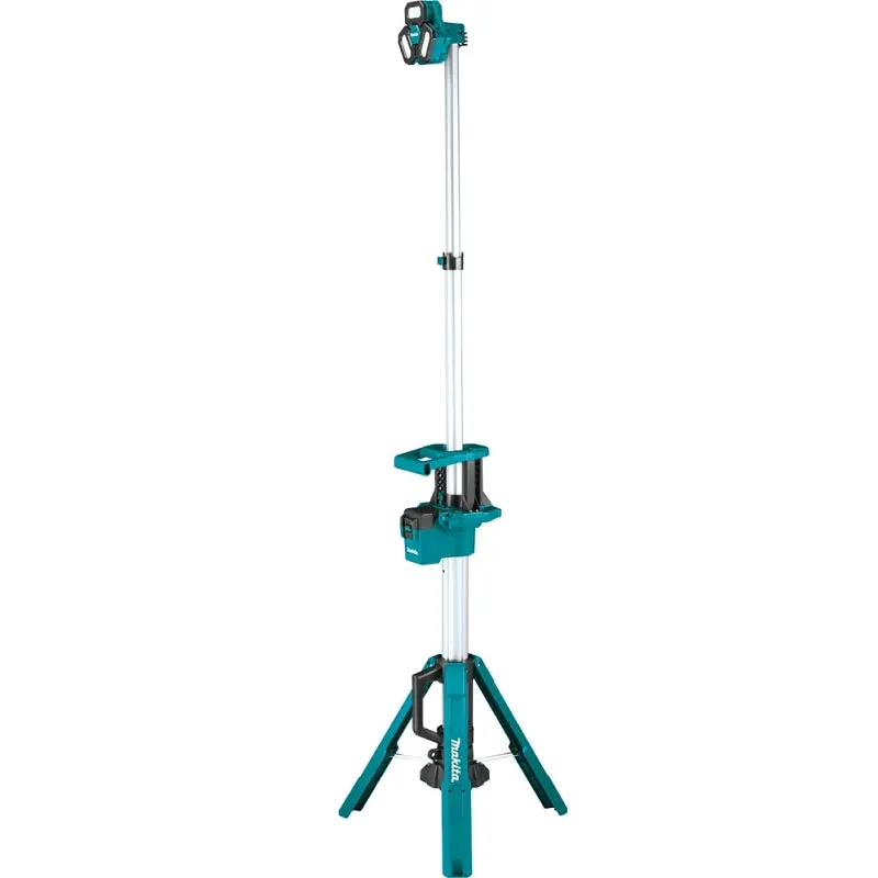 Makita LXT Series DML814 Cordless Tower Work/MultiDirectional Light, 18 V, Lithium-Ion Battery, 12-Lamp, LED Lamp