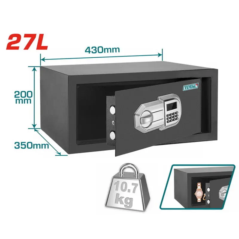 TOTAL Electronic Safe 27Lit (TESF3501)