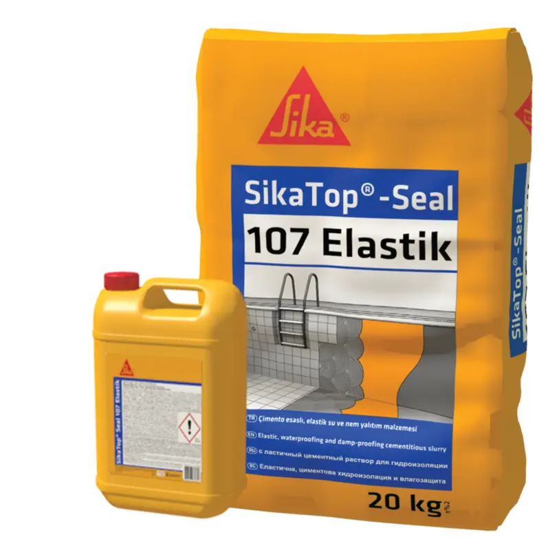 SikaTop Seal 107 Elastic Waterproofing Damp-Proofing Cementitious Slurry | 30Kg