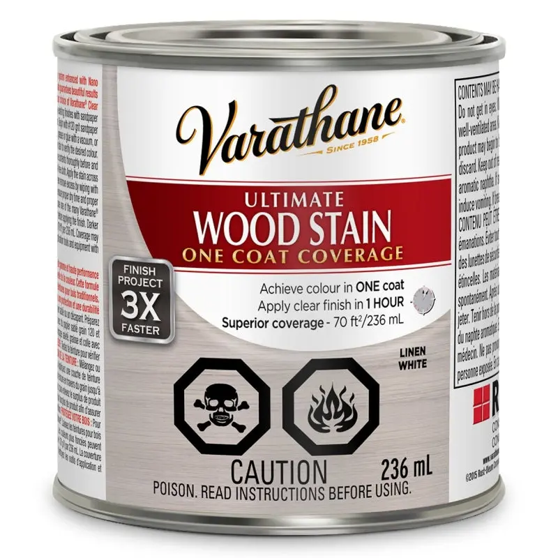 Varathane 302982 Stain, Linen White, Liquid, Can
