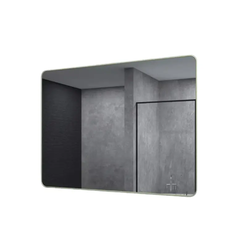 48 in. W x 36 in. H Rectangular Framed Wall Bathroom Vanity Mirror in Matte Green