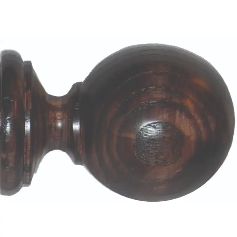 Smooth Ball Finial 45mm Espress
