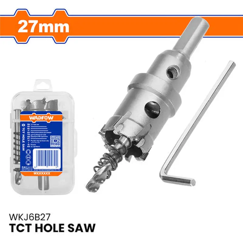 Buildmate Wadfow TCT Hole Saw 27mm