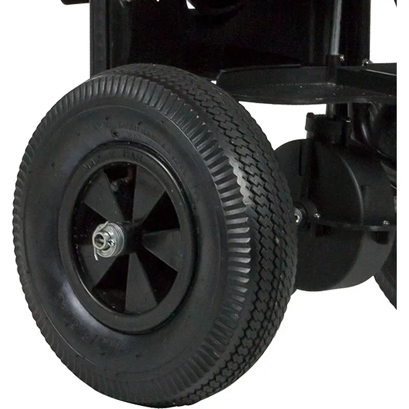 CHAPIN 8200A Turf Spreader, 24 in W Spread, 80 lb Hopper, Steel Frame, Poly Hopper, Pneumatic Wheel