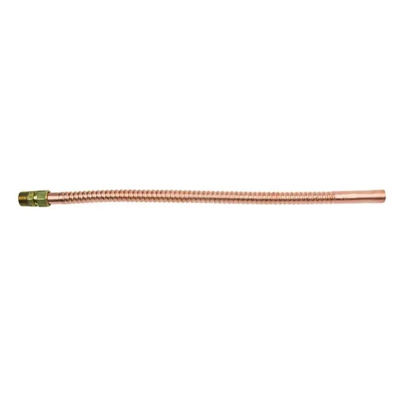 3/4 in. FIP/MIP x 3/4 in. Nominal Male/Female Sweat x 24 in. Copper Water Heater Connector (7/8 in. O.D.)0.7695 / each
