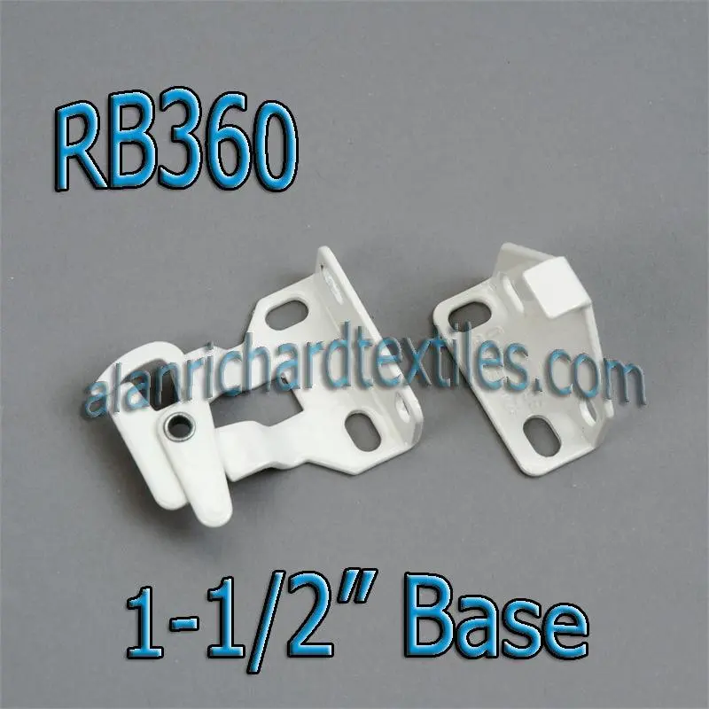 Rollease R Series Brackets #360 - PairZinc