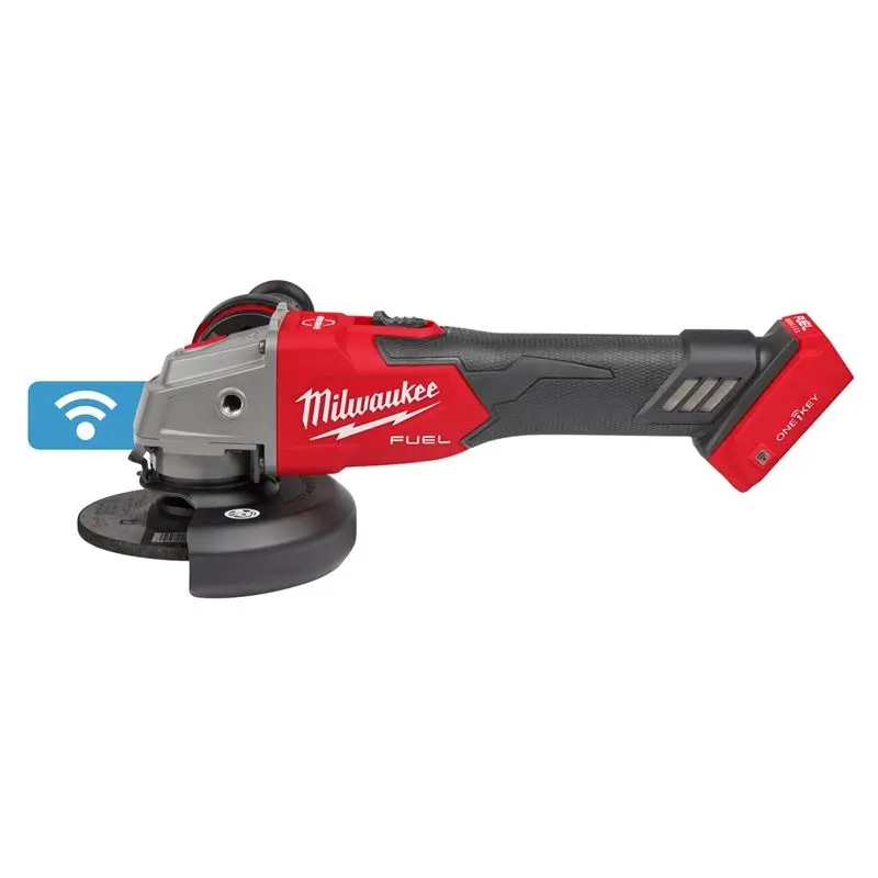 Milwaukee 2883 M18 FUEL 4-1/2in/ 5in Braking Grinder w/ ONE-KEY Slide Switch, Lock-OnCOMPLETE KIT