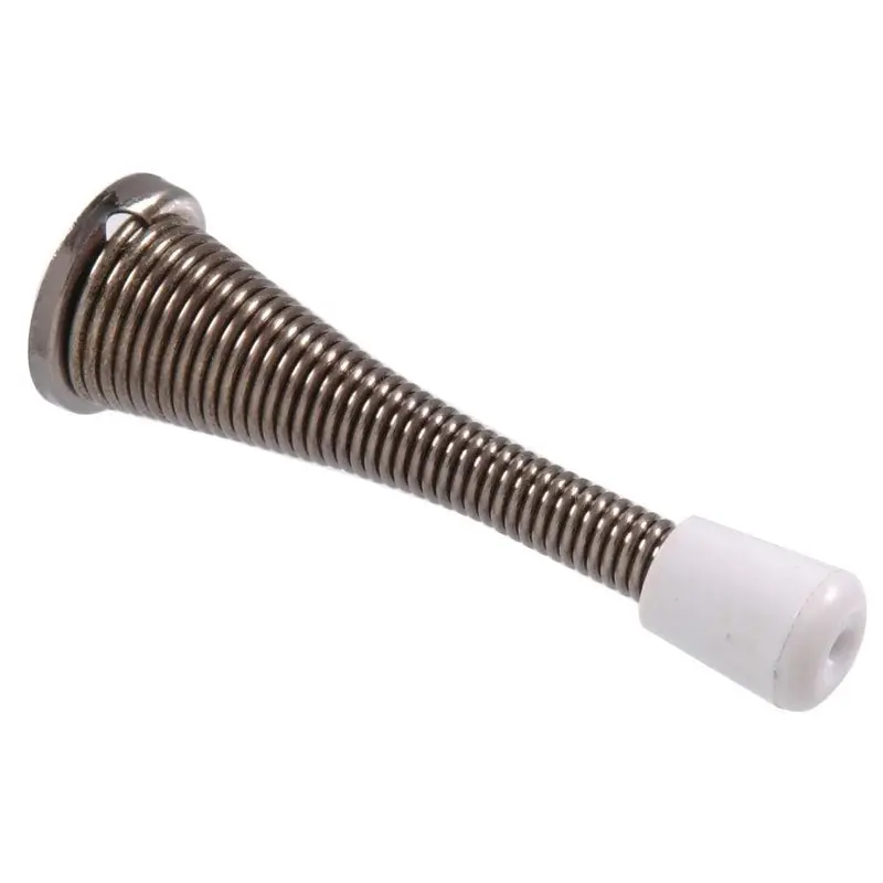 3 in. Pewter Broad Base Spring Door Stop (5-Pack)0.65 / each