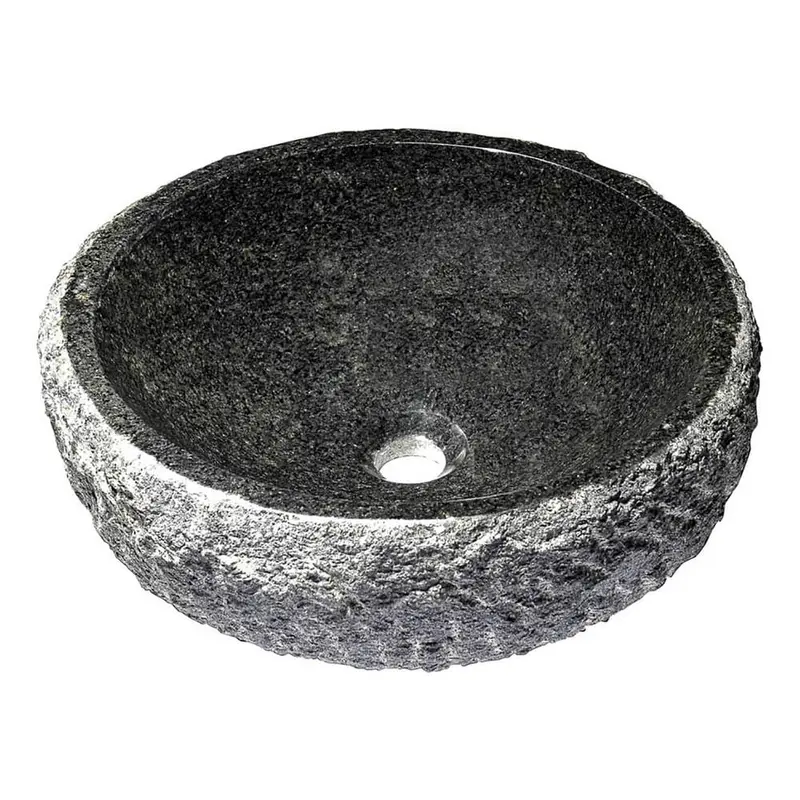 ANZZI Grahame Vessel Sink in Mandy Black70.6 / each