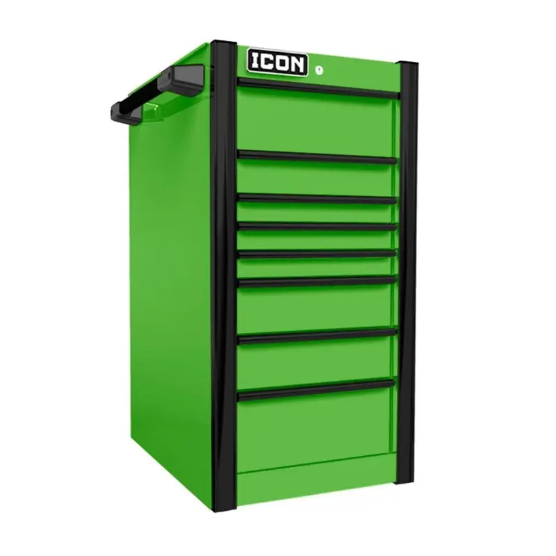 22 in.  Professional End Cabinet - Green