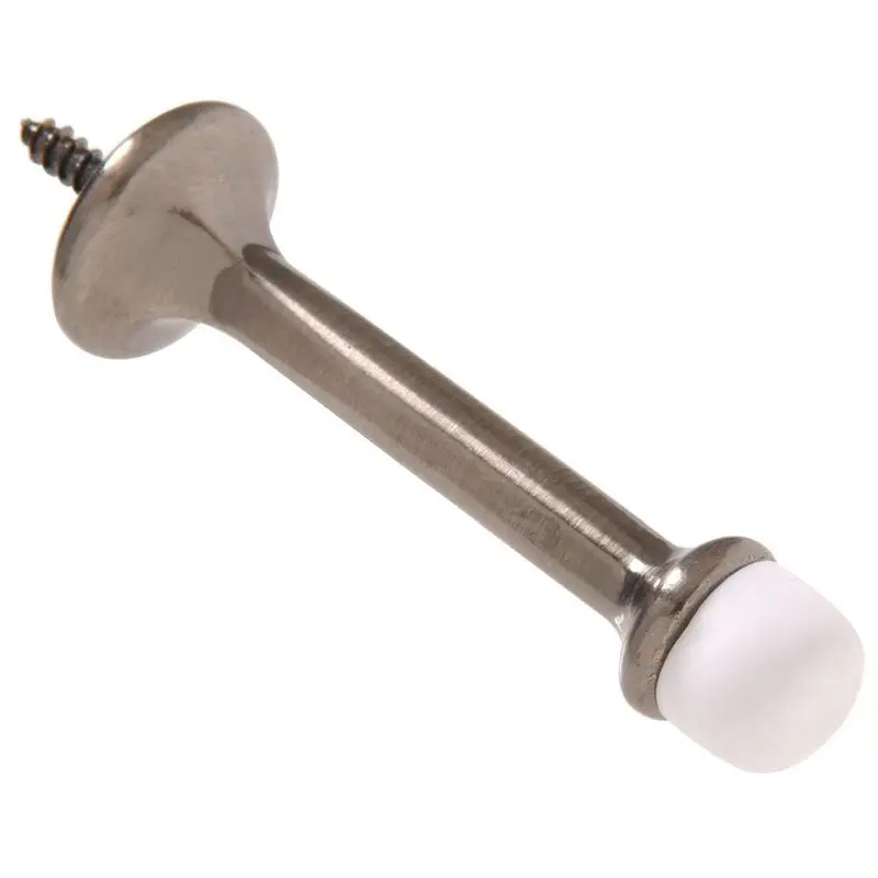 3 in. Pewter Standard Rigid Door Stop (5-Pack)0.973 / each