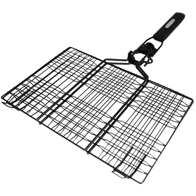 GrillPro 24939 Hamburger Basket, 6-Pocket, Non-Stick