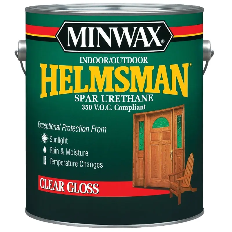 Minwax Helmsman 132150000 Spar Urethane Paint, Gloss, Liquid, 1 gal, Pail
