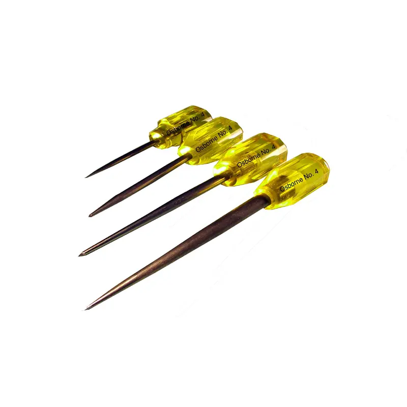 C.S. Osborne Heavy Duty Scratch Awl 4-1/2"