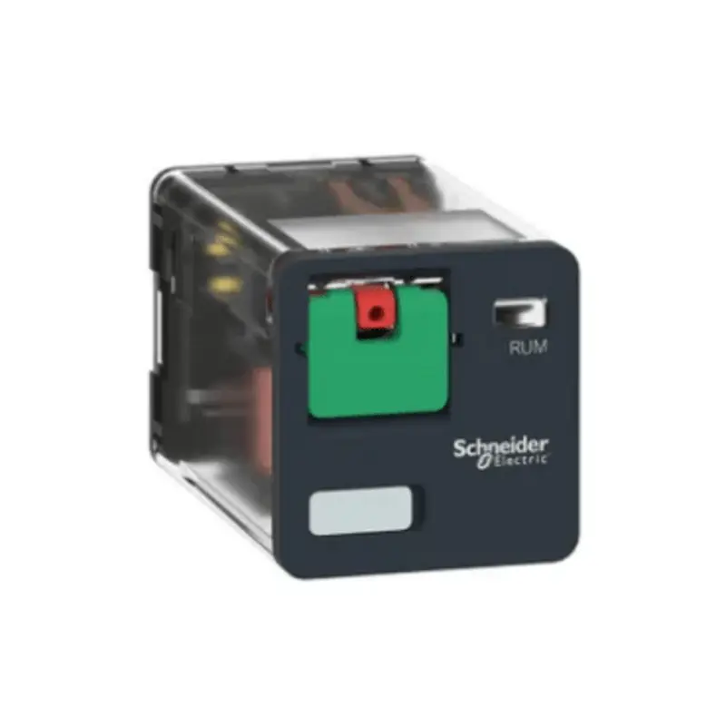 Universal plug in relay, 10A, 3CO, lockable test button, 230V AC | RUMC31P7