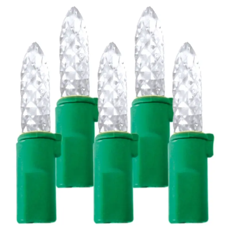 Hometown Holidays 2373-02 Light Set, 4.8 W, 70-Lamp, LED Lamp, Pure White Lamp, 25,000 hr Average Life