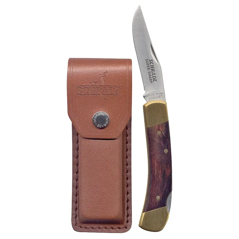 Uncle Henry LB5 Pocket Knife, 2.8 in L Blade, 7Cr17 High Carbon Stainless Steel Blade, 1-Blade