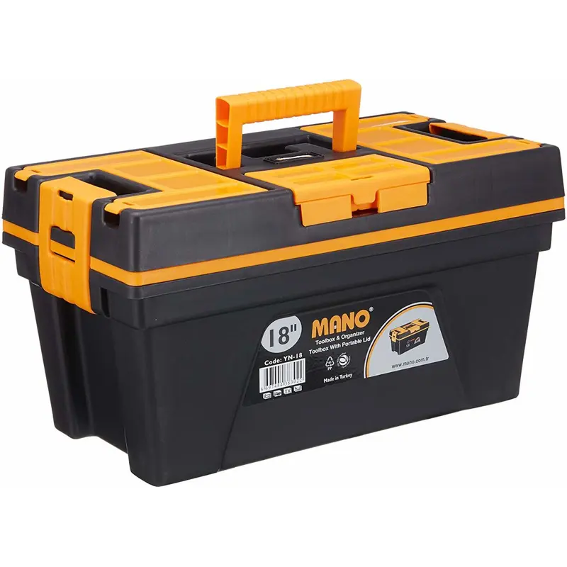 Toolbox With Portable Lid18"